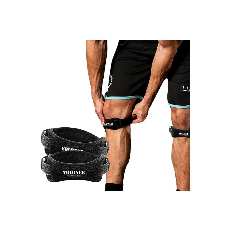 Verstellbare Kniebandage, Sport-kniestütze, Kniebandage, Kniebandagen, Damen & Herren