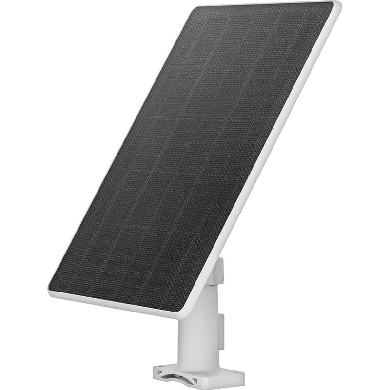 Solarpanel Mit Usb-c-anschluss Für Überwachungskameras, Wasserdicht, 8 W, 6 V, Verstellbare Montage, 3 M Kabel