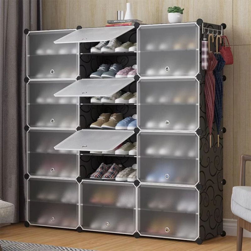 8-stöckiges Schuhregal – Stauraum Für 48 Paar Schuhe – Schuhregal Für Eingangsbereich, Flur Und Schlafzimmer