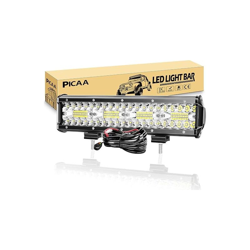 Led-lichtleiste, 12 Zoll (30,4 Cm), Dreireihig