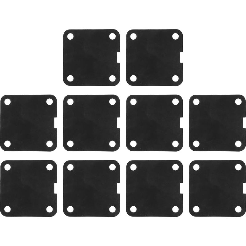 10-teiliges Set Automatischer Druckschalterdichtungen, Quadratisches Gummimaterial, Kompatibel Mit Druckschaltern Und Kompressorventilplattendichtungen