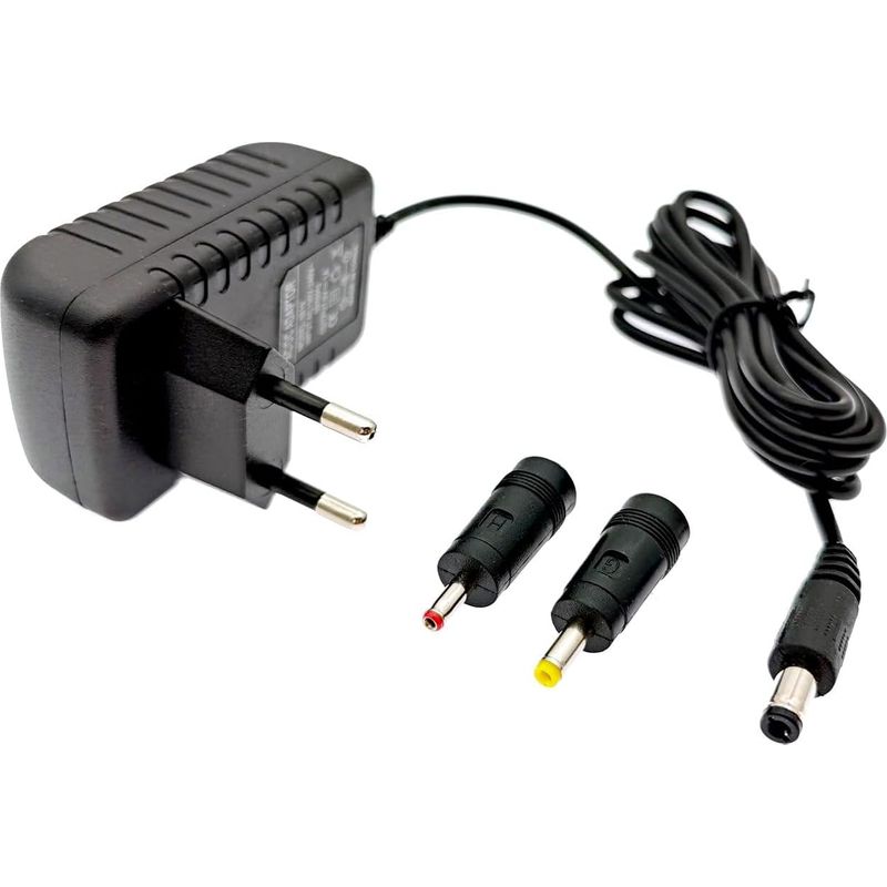 6v Dc Netzteil 1a 1000ma, 6v Ladegerät, 6v Ladeadapter, 5,5 Mm X 2,1 Mm Ersatzstecker, Mit 3,5 Mm X 1,35 Mm Und 4,0 Mm X 1,7 Mm Steckern