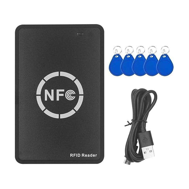 Rfid Nfc Smart Chip Lesegerät/schreiber + Schlüsselanhänger Cuid 125k 13,56m Ausweiskopierer/kloner/tag-duplikator Ic-id-kopie