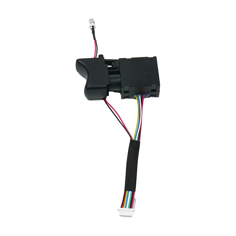 Hochwertiger Elektrischer Schlagschrauber Dayi 2106 Mit Variablem Drehzahlschalter, 8-adrigem Bürstenlosem Ladegerät Und Gummischutzhülle.