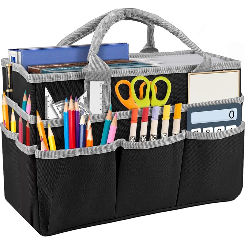 Mehrzweck-transporttasche Für Manuelle Arbeiten, Couture, Schule, Reise, Schwarze Malerei
