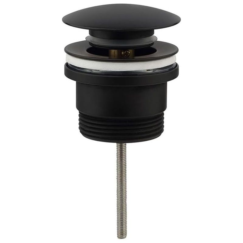 Pop-up G1 1/4" Beckenablauf Mit Drucksiphon Und Kippmechanismus Für Waschbecken Und Spülbecken