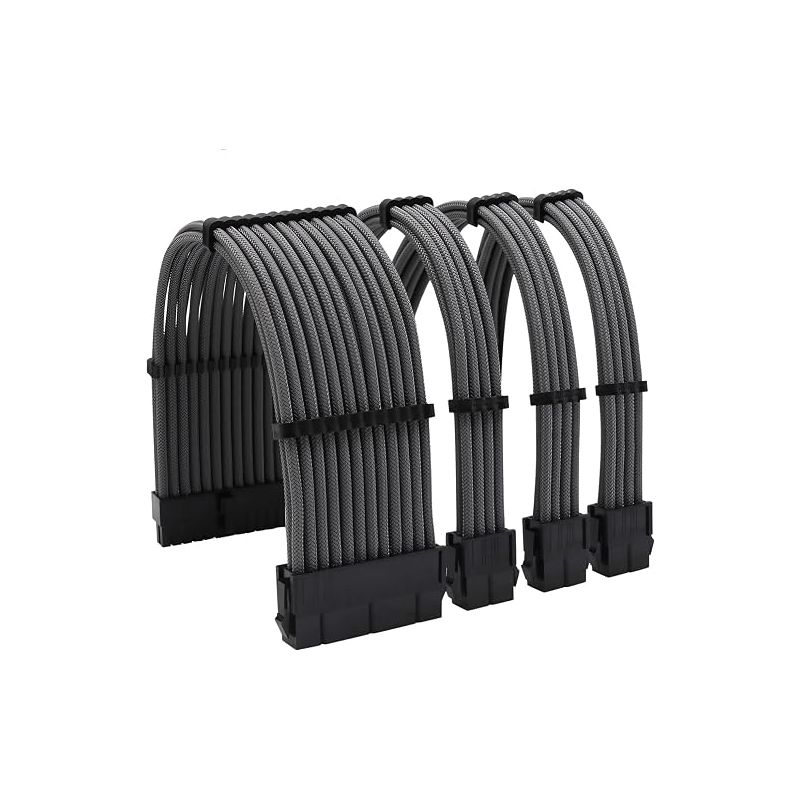 Kabelhalter, Kabelorganisator-kamm-set, Kabelmanagement-set, Kabelhalter, 24-pin, 8-pin, 6-pin Für Interne Pc-anschlüsse, Büro, Zuhause, Schwarz