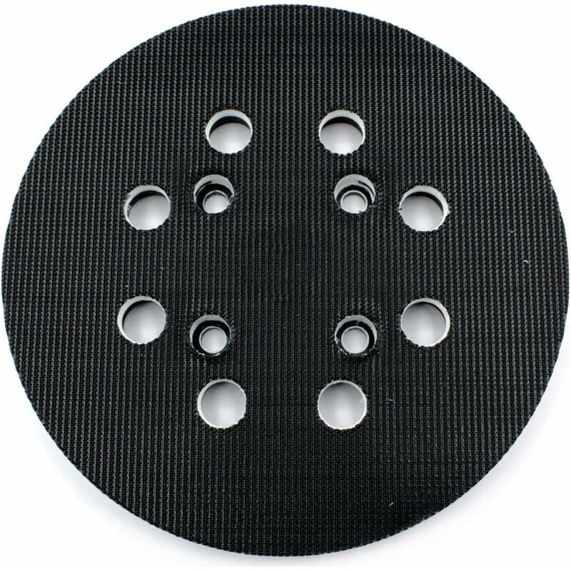 Schleifteller Für Bosch (ø 125 Mm, Mittlere Härte) Mit Zubehörsystem Für Pex 300/400 Ae / 4000 Ae / Advanced Orbit 18-inhhub Exzenterschleifer