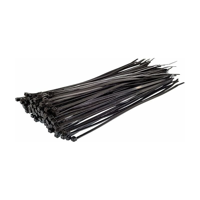 Inhhub Nylon-kabelbinder – 300 Mm X 3,6 Mm – Schwarz – Uv-beständige Kabelbinder – Kabelklemmen – 250 Stück. Gu.b/bon-inhhub