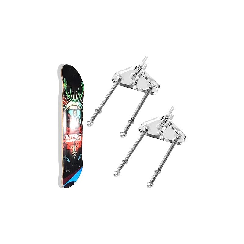 Skateboard-ständer, Wandhalterungen Für Longboards, Skate-ständer, Wand-ski-ständer Für Wohnzimmer, Garage, Snowboard-präsentation Und -aufbewahrung, Acryl, Transparent