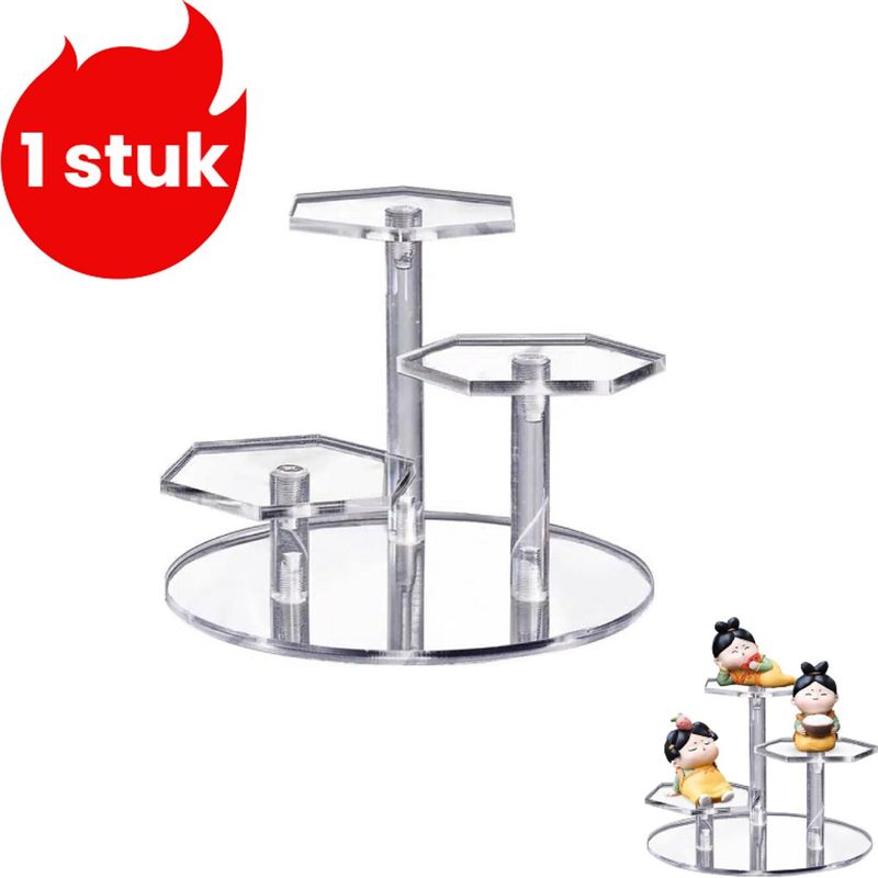 Transparenter Acryl-präsentationsständer Für Figuren, Parfums, Schmuck Und Cupcakes