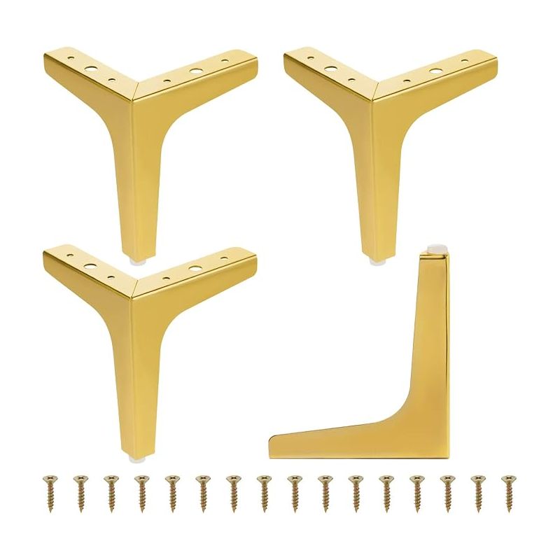 Eckige Metallmöbel, 10 Cm, Dreieckige Ecksofas Aus Metall Für Schrank, Ecksofa, Chaiselongue