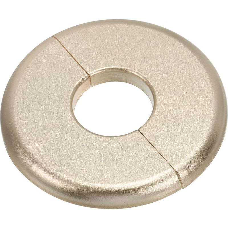 Runde, Selbstklebende Abdeckplatte 1,1 Zoll/28 Mm, Abs-wandabdeckung Für Wasserrohre, Duscharmaturen, Rosetten, Wasserhähne, Heizung, Sanitär, Gold