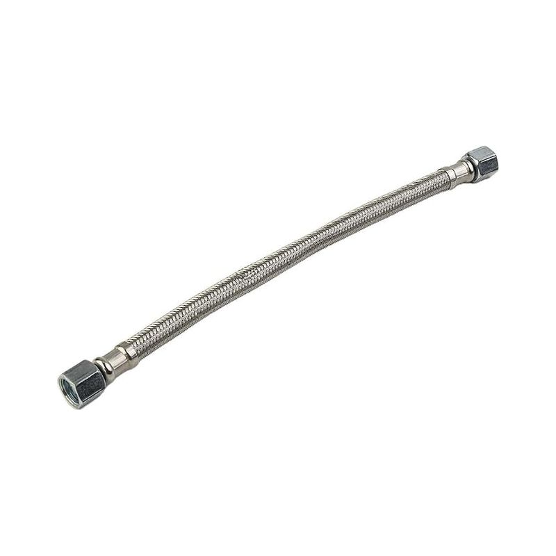 280 Mm Langer, Flexibler Edelstahl-luftkompressorschlauch Für Jumper-schläuche, Mit Frei Drehbaren Anschlüssen An Beiden Enden