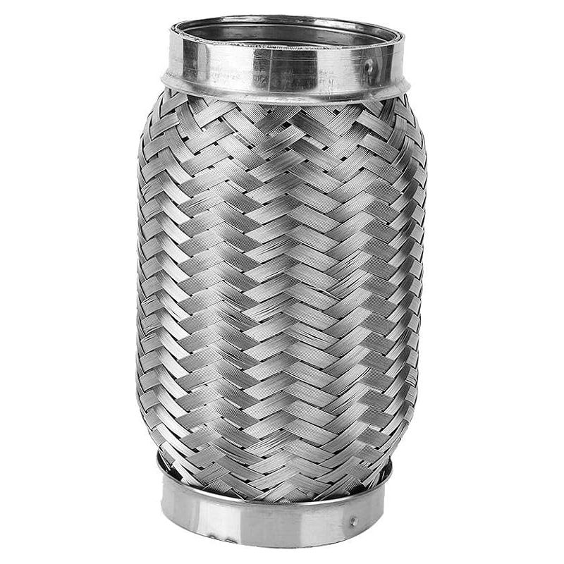 Geflochtenes Auspuffrohr, Flexibles Auspuffrohr Aus Edelstahl 2,5" X 6" Innen Gewellt
