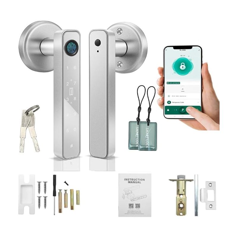 Türschloss, Elektronisches Schloss, Intelligentes Türschloss Für Haustür, Wohnung, Büro