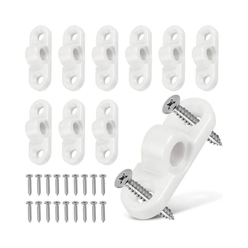 Plastic Awning Eyelets Wall Mounting