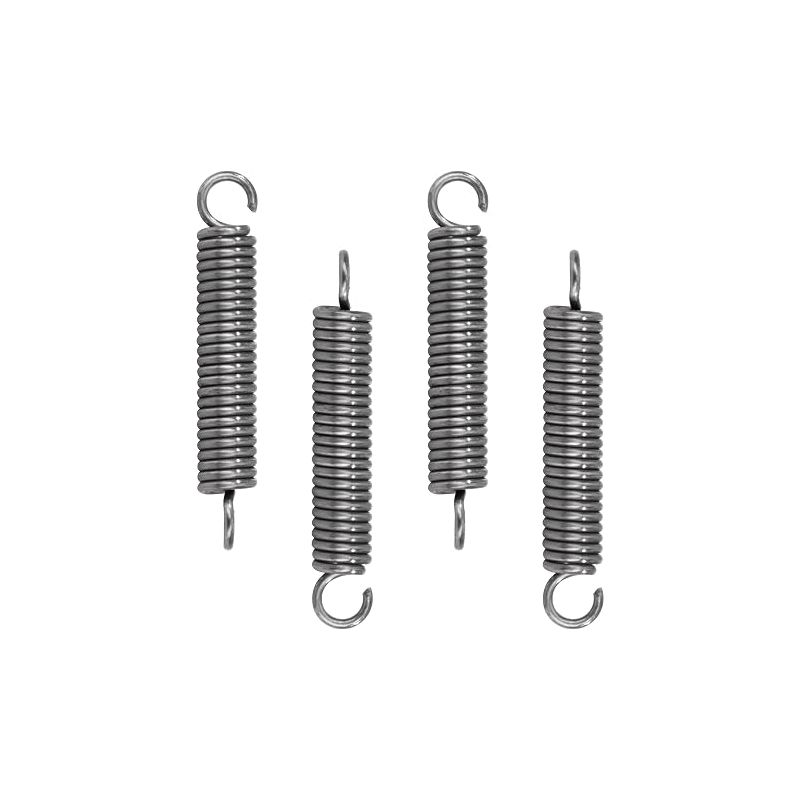 Zugfeder 35 Mm, Zugfedern Mit Haken, 90°-winkel, Edelstahlfedern, Drahtdurchmesser 1 Mm, Außendurchmesser 6 Mm, Kraft 3,4 Kg