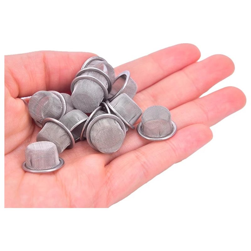 Edelstahl-rohrfiltersieb, Metall-rohrfiltersieb, 100-mesh-kristallfiltersieb, Sieb Für Pfeifenstopfen Und Raucherzubehör