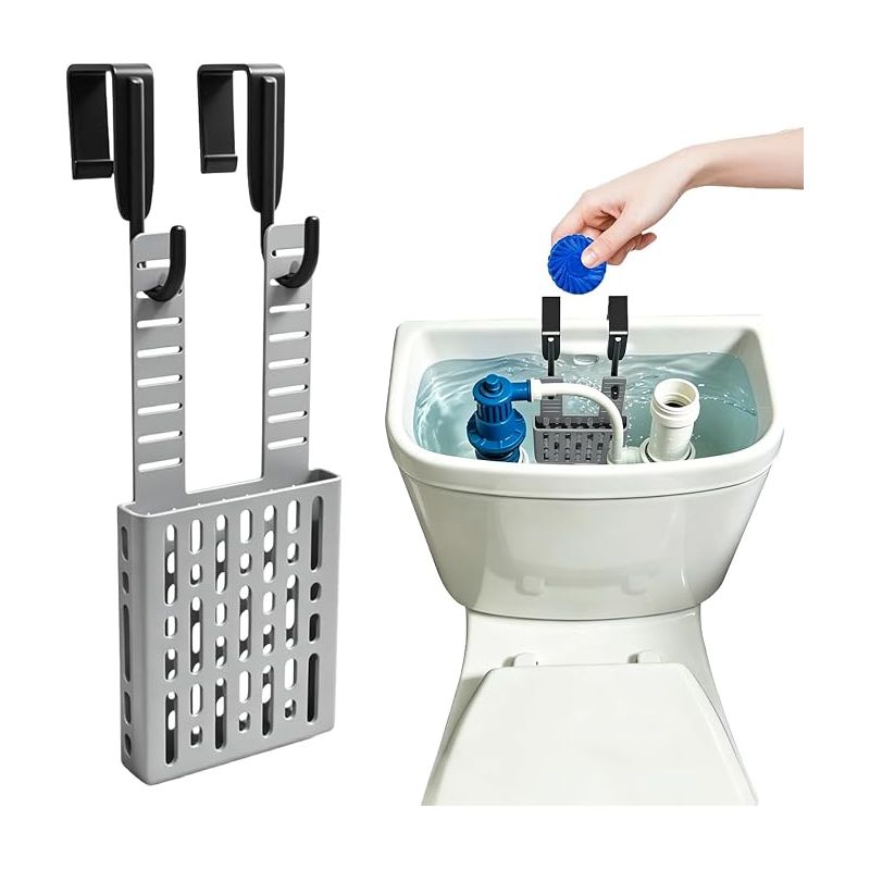 Toilettenregalhalter, Silikon-hängekorb Mit Rostfreiem Haken