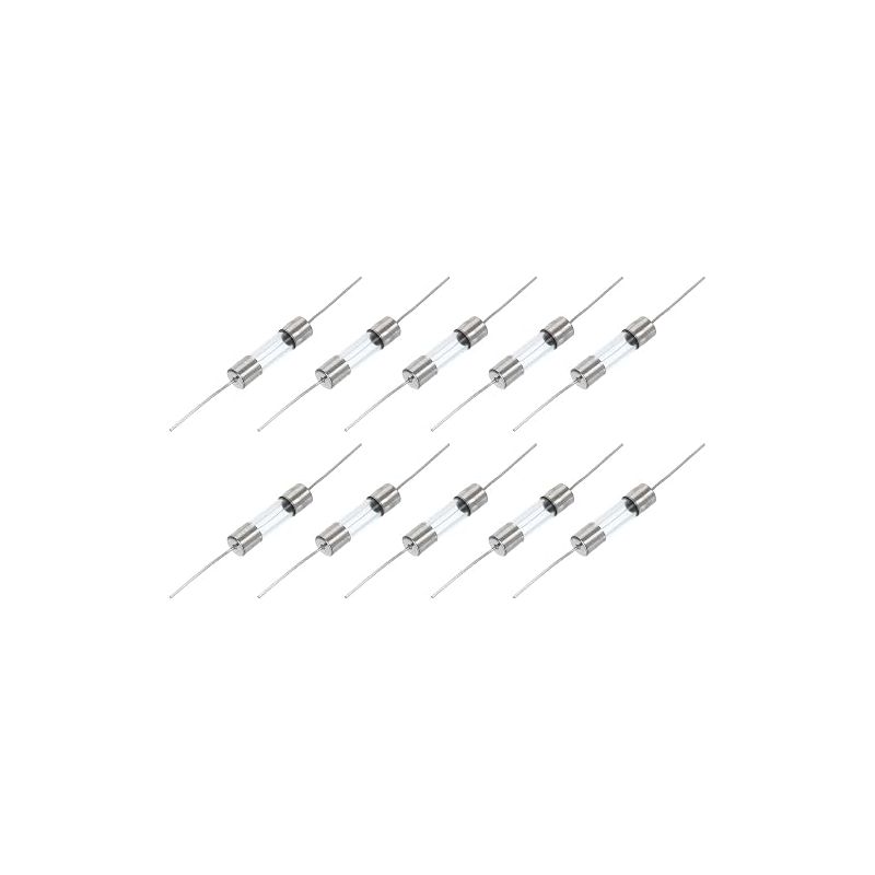 Quarkzman Glasrohrsicherungen 5x20mm 10a 250v F10a