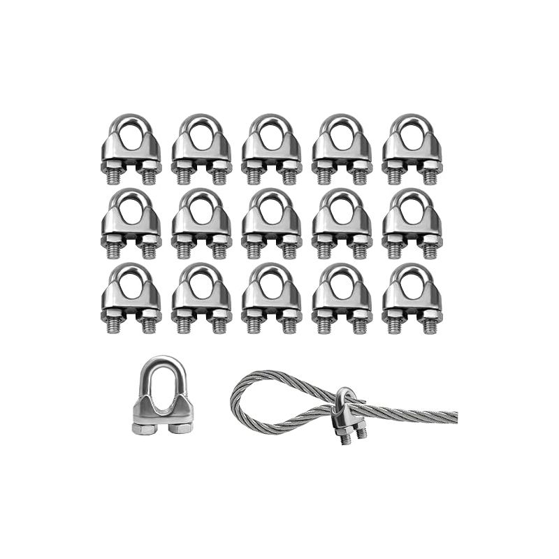 Edelstahl-kabelbinder M4 U Typ Acier