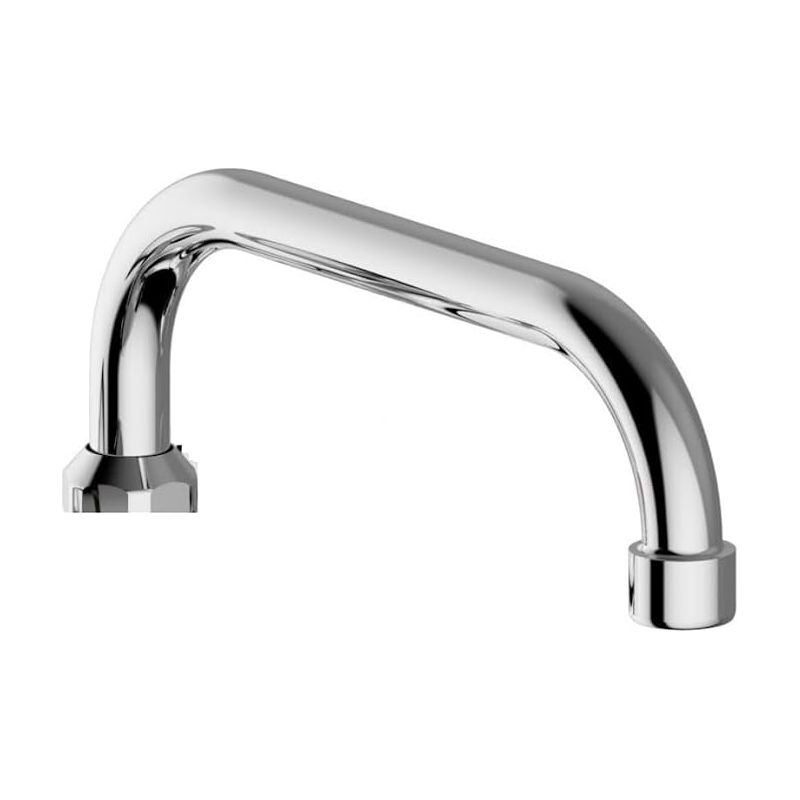 400113 Universeller Wandarmaturenauslauf U-förmig, Verchromt, Länge 200 Mm, 3/4-zoll-kegeldichtung Für 18-mm-bohrung