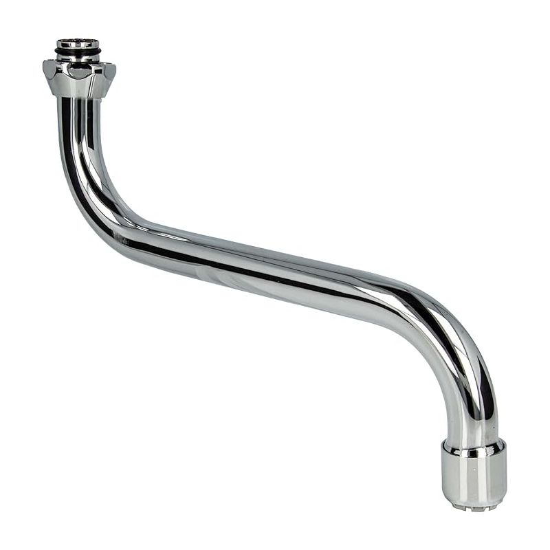 Auslauf Für Wandarmatur, Niederdruck, Edelstahl, Chrom – 3/4-zoll-anschluss, Länge 250 Mm