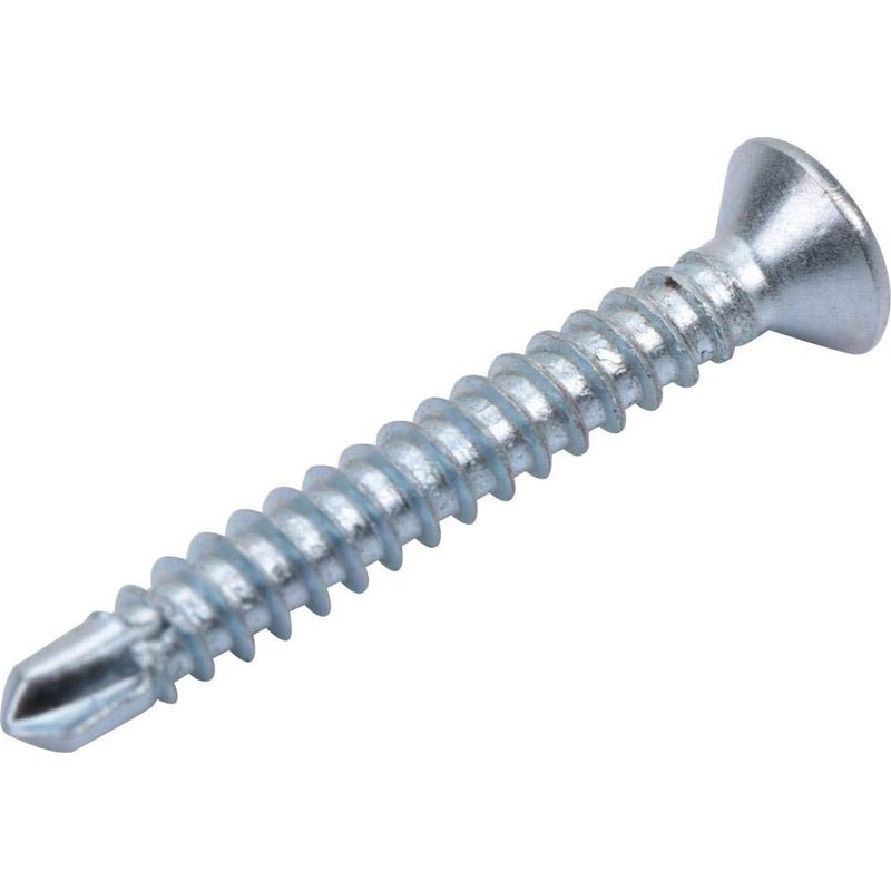 M4.2 Selbstschneidende Schrauben, Flachkopf-metallschrauben, Bohrschrauben-set, Bolzen Für Blechbefestigung (m4.2 32 (100 Stück)) - Inhhub