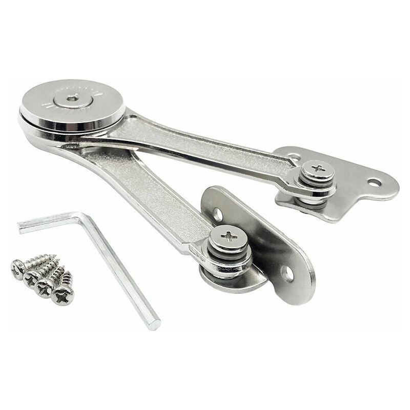 Set Mit 2 Robusten Standard-scharnieren Für Hebe- Und Klapptürsysteme – Kraftspeicher Für Hebe-schranktürscharniere. – Inhhub