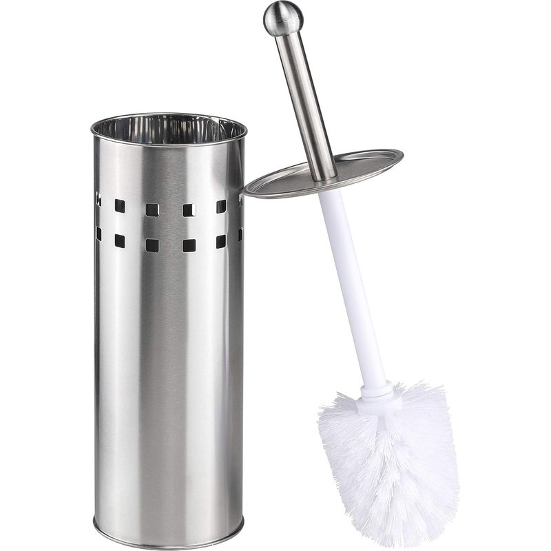 Inhhub Toilettenbürste Mit Halter, Toilettenbürste Aus Edelstahl 304, Badezimmer-toilettenbürste - Inhhub