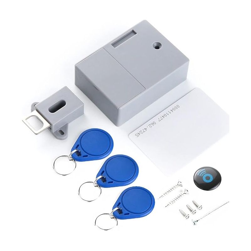 Smartlock Smart Diy Unsichtbares Digitales Schloss Mit Batterie-ic-kartensensor, Ohne Loch
