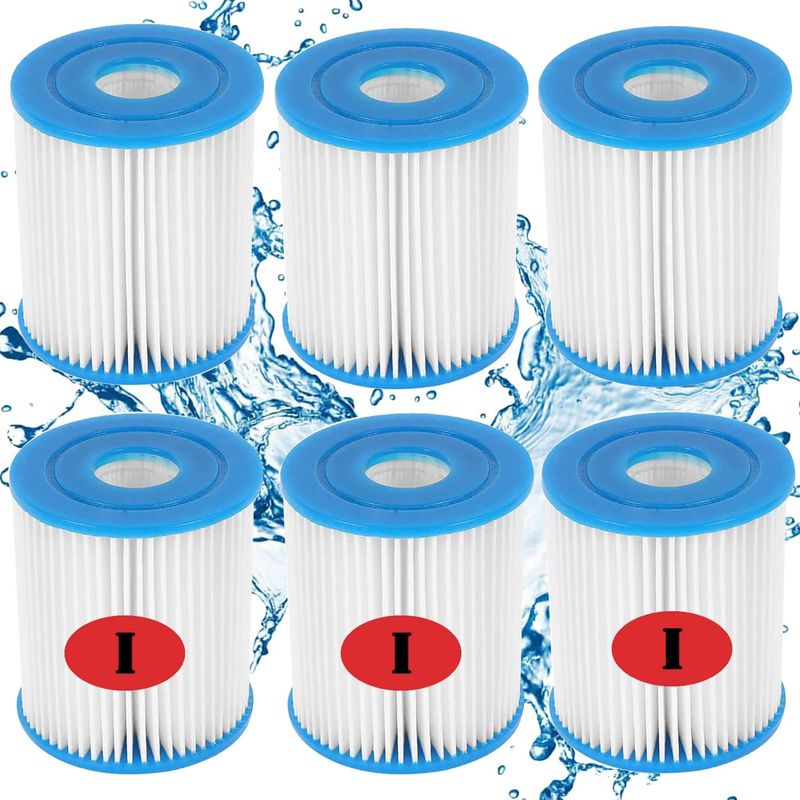 Pool-kartuschenfilter 58093 – Filterfeinheit 5 Mikron – Durchmesser 10,6 Cm – 2er-pack Für Flowclear-pumpen 58381 58511e – Acocinas