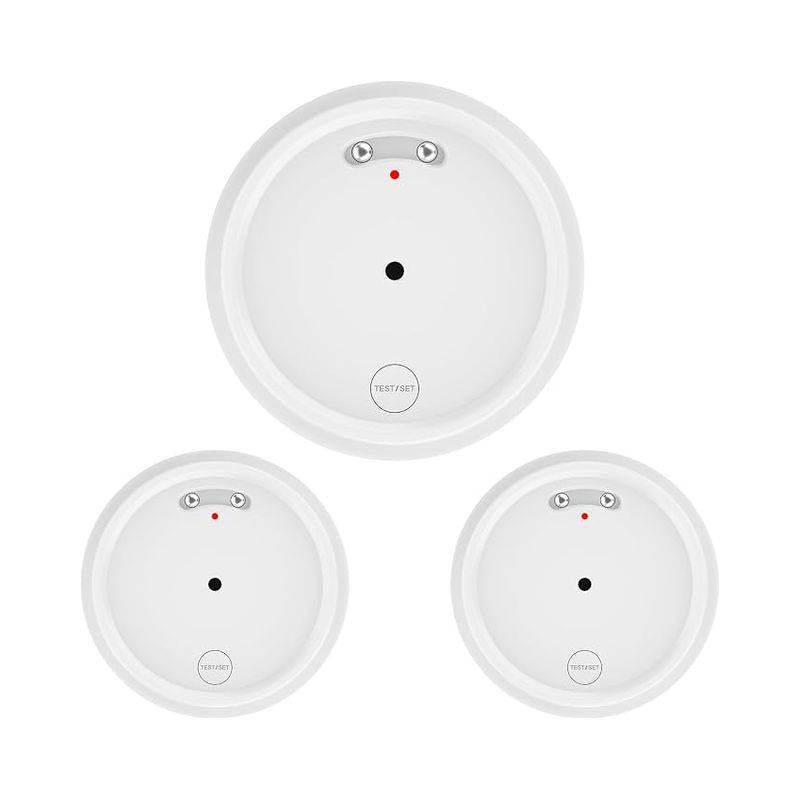 Wlan-wasserleckmelder Mit Wasserbatterie, Schutzart Ip66, 80 Db Alarm Für Küche, Bad Und Keller