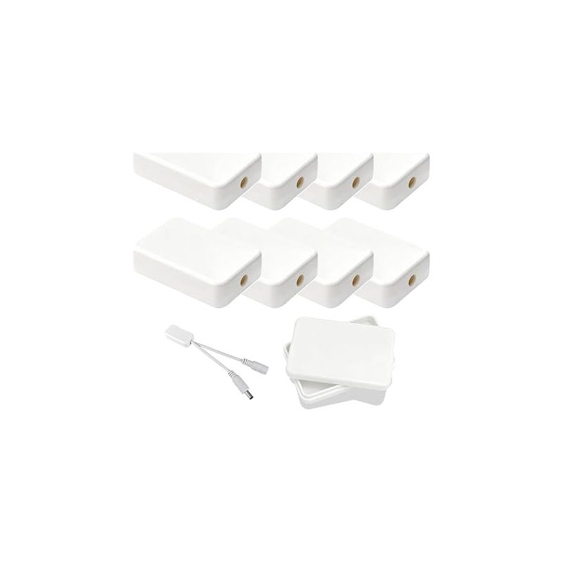 Abs-anschlussdose 55 X 35 X 15 Mm, Wasserdicht, Mini-anschlussdose, Kompakte Anschlussdose, Elektrische Anschlussdose Für Werkstatt Und Haushalt