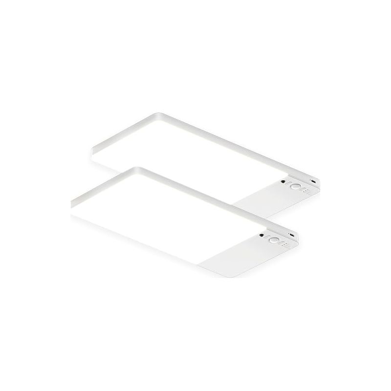 Wiederaufladbare Deckenleuchte Mit Bewegungsmelder, Batteriebetriebene Schrankleuchte, Kabellose Led-deckenleuchte Für Badezimmer, Speisekammer, Garage, Fernbedienung