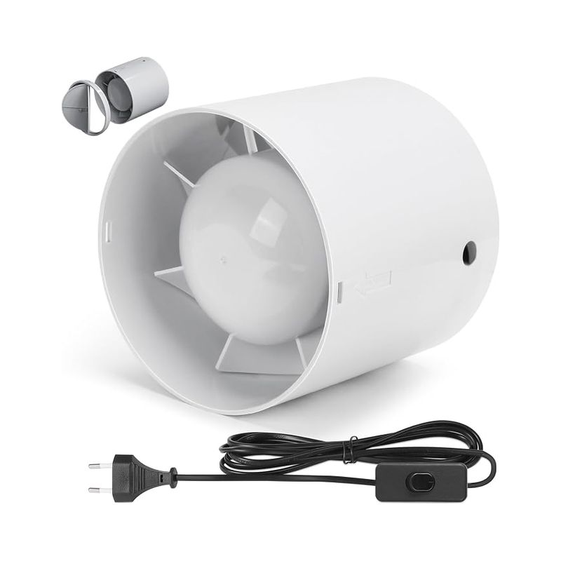 100-mm-rohrventilator-luftabsauger Für Mechanische Lüftungsanlagen