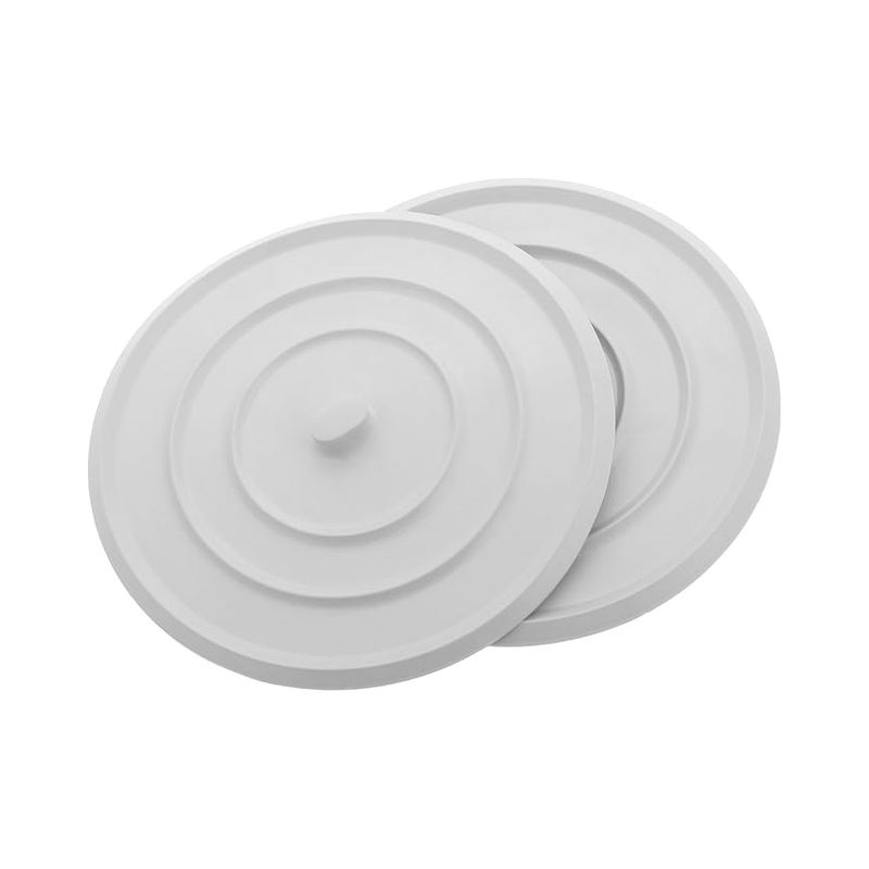 Lifkome Bouchon De Baignoire Plat Rond En Caoutchouc Grand Bouchon D'Évier Für Baignoire Lavabo Und Cuisine Couvercle De Vidange Mit Funktion Attrape-cheveux