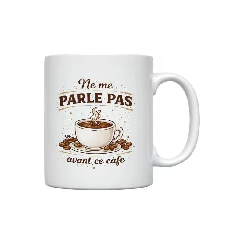 Tasse Tasse Bureau, Céramique Blanche, Lave-vaisselle Und Micro-ondes