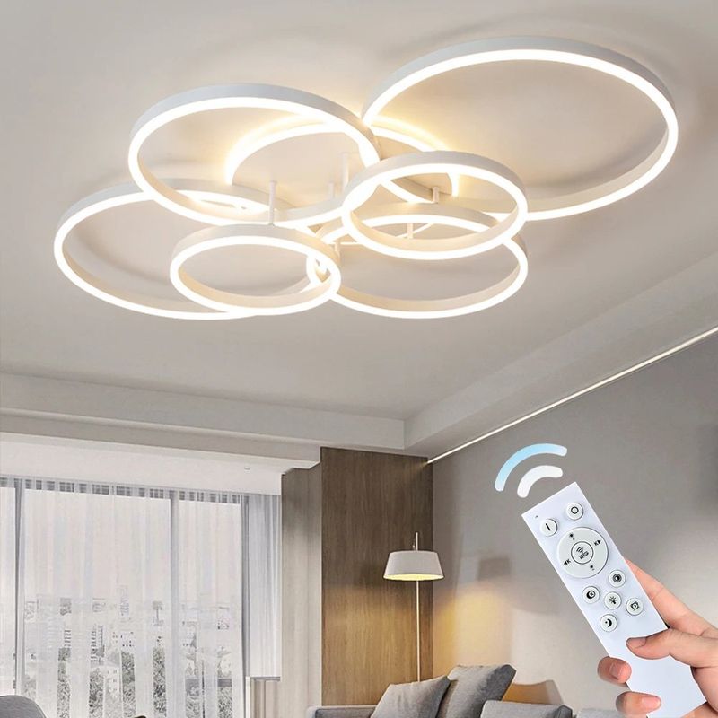 Minimalistische Led-deckenleuchte – 3 Farbtemperaturen – 15–30 M² – Nordisches Wohndesign