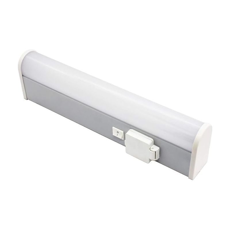 Led-wandleuchte Für Badezimmer, 41 Cm, Spiegelleuchte, Weiß, Rasiererlampenschalter