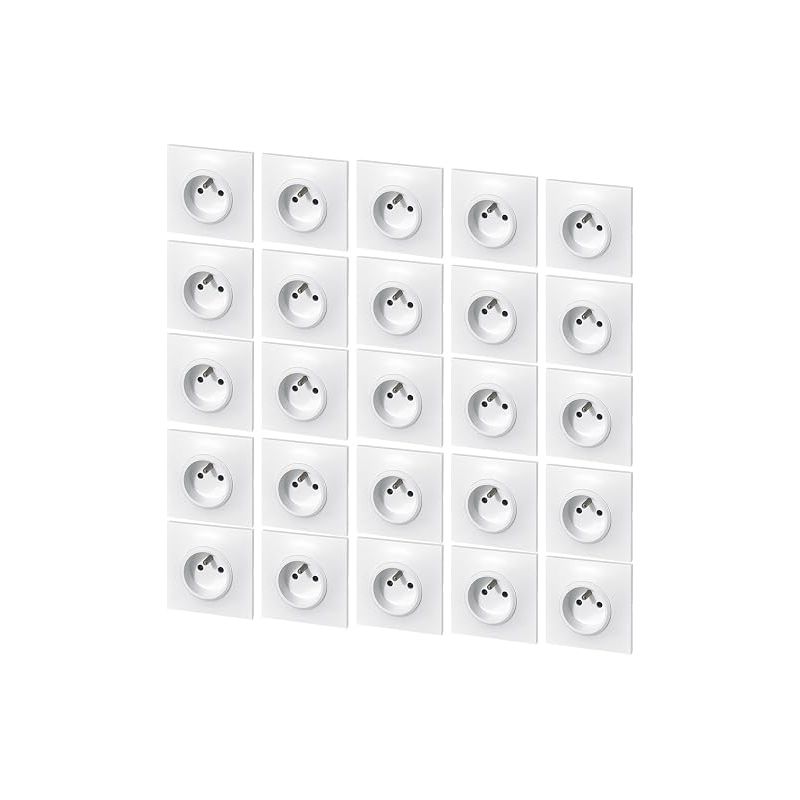 Legrand Neptune Steckdosen Mit Erdung, 230 V, Weiß