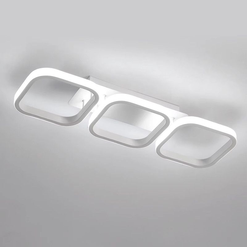 30-w-led-deckenleuchte – 6000 K Kaltweißes Licht – 53 × 16 Cm – Für Wohnzimmer Und Schlafzimmer