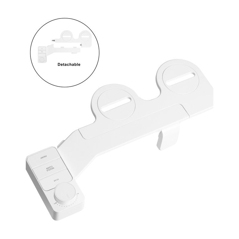 Nicht-elektrisches Bidet, Bidet-toilette, Bidet-aufsatz Mit Zwei Düsen, Tragbare Toilette Mit 3 Reinigungsmodi, Auch Für Einige Wohnmobile Geeignet