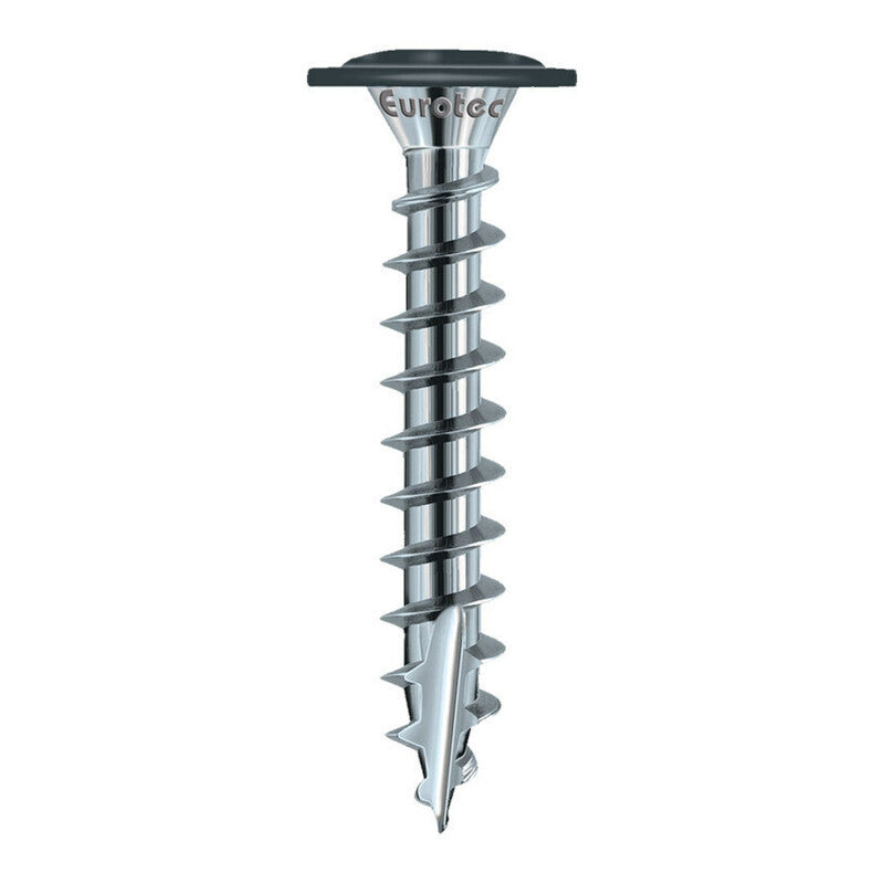 [neuwertig] B-ware Eurotec Schraube Paneltwistec Va 4,0x50mm Edelstahl Gehärtet