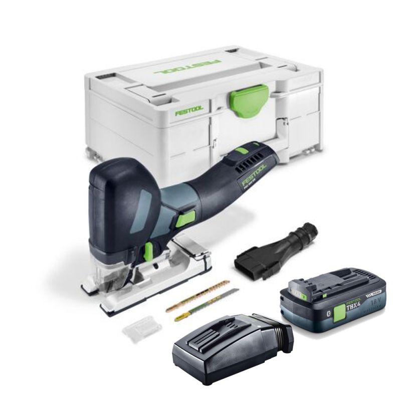 Festool Akku-pendelstichsäge Psc 500 Eb-basic + Akkupack Bp 18 Tbx 4 C-asi + Tcl 6 - 576959b