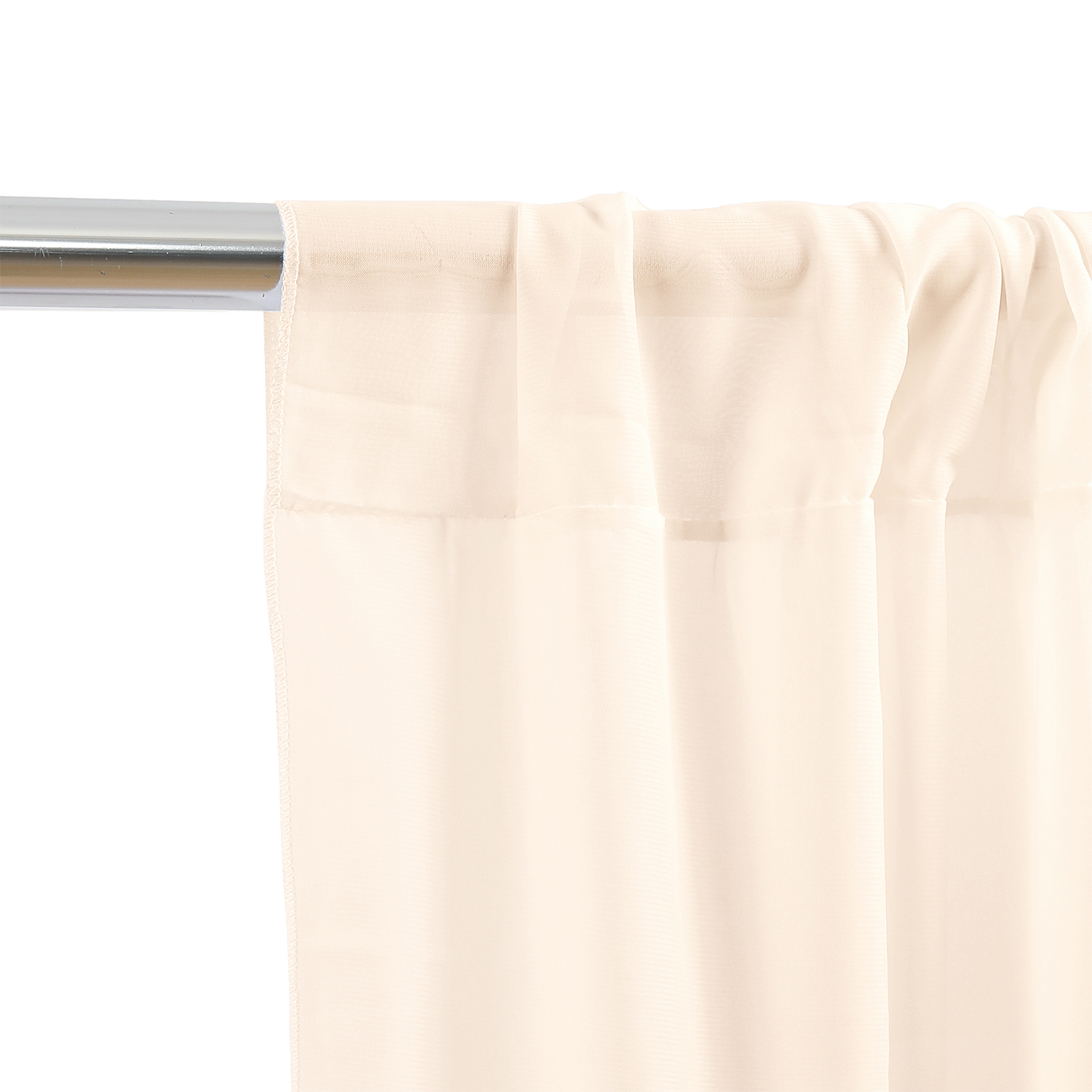 Champagnerfarbener Hochzeitsbogen, Stoffdrapierungen, Chiffon-hintergrund, Vielseitige Hochzeitsdeckenvorhänge, Dekoration