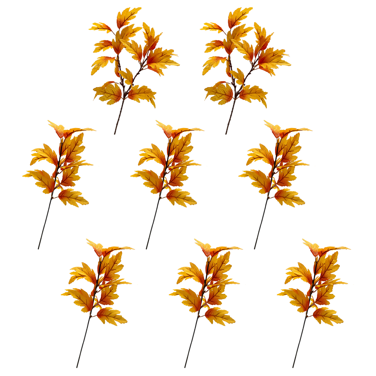 Künstliche Herbstahornblätter, Zweige, 41 Cm, Künstliche Herbstlaubbüsche Für Den Landhaustisch