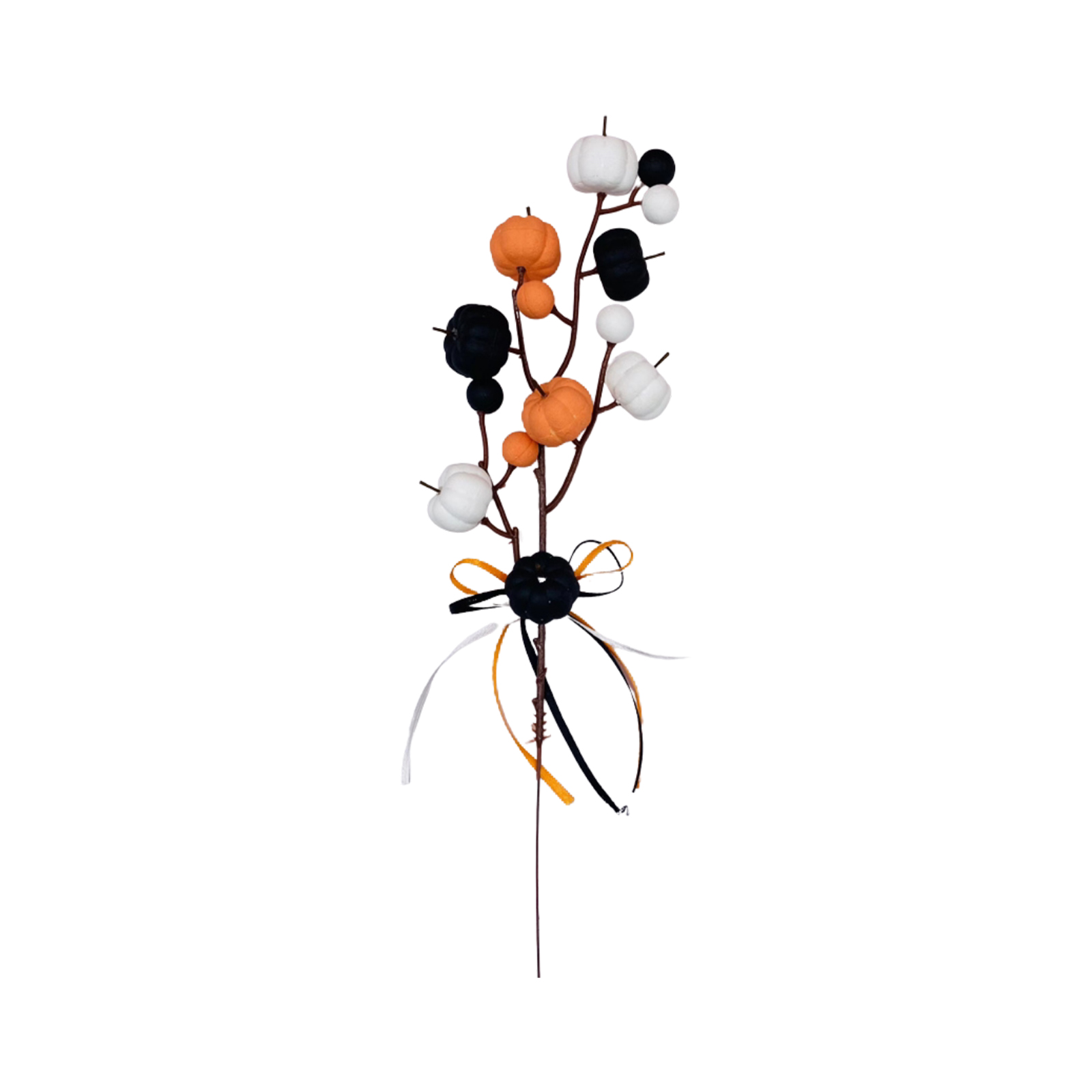 Künstliche Kürbiszweige, Herbstdeko, Thanksgiving-dekoration, Weicher Schaumstoff, 33 Cm Lang, Typ A