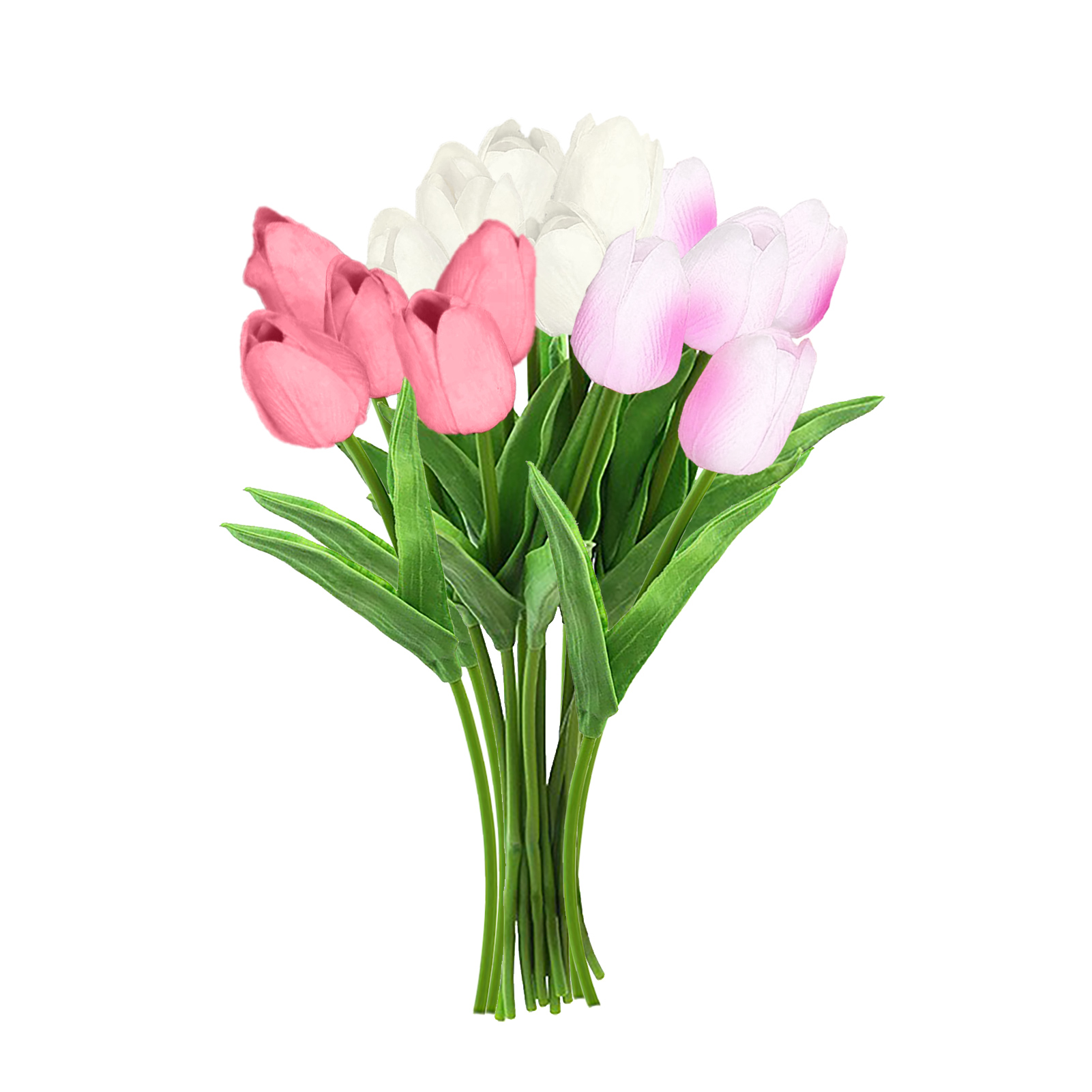 Künstliche Tulpensträuße Mit Nassoptik, Perfekt Für Dinnerpartys, Hochzeiten, Feiern Und Als Dekoration Für Ihr Zuhause.
